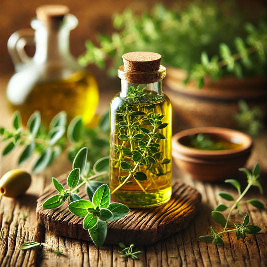 Oregano-Infused Olive Oil