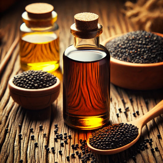 Cold-Pressed Black Mustard Oil