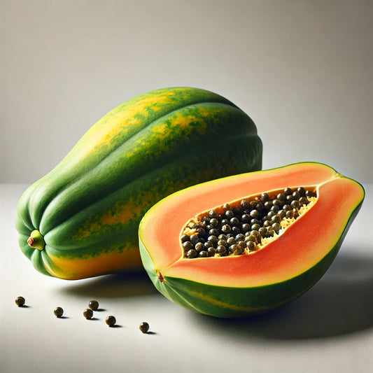 Semi-Ripe Papaya